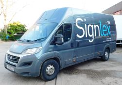 Fiat Ducato 35 Maxi Multijet Van, registration YS15 RDZ, first registered 18 June 2015, V5 document,