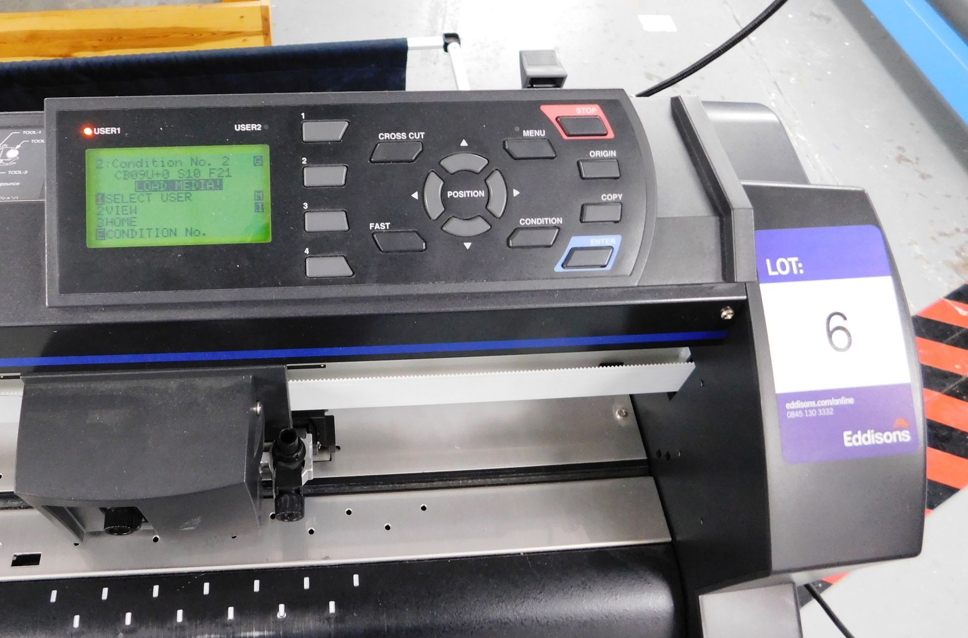 Graphtec FC8600-160 cutting plotter, Year: 2014 - Image 3 of 3