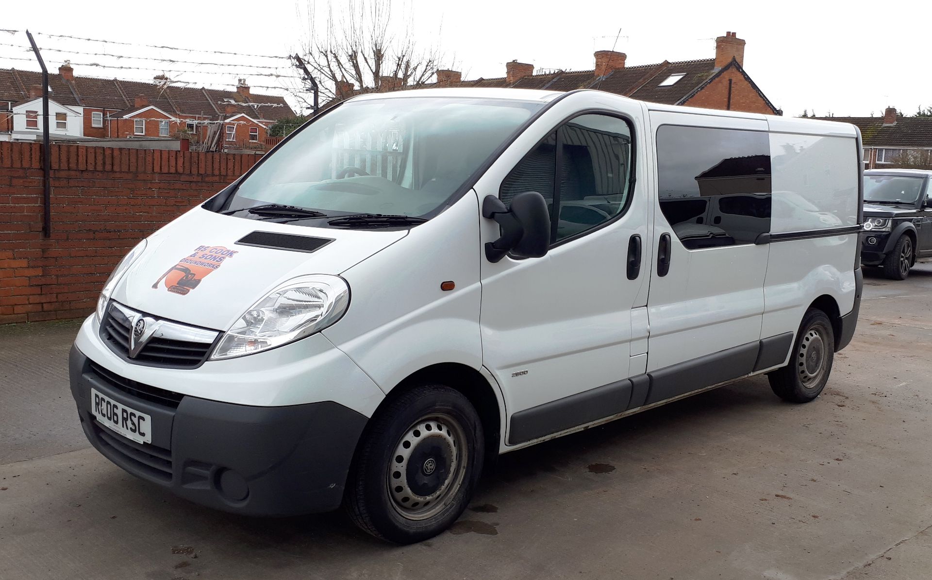 Vauxhall Vivaro 2900 CDTI LWB Panel Van, registration RC06 RSC, first registered 19 May 2014, V5