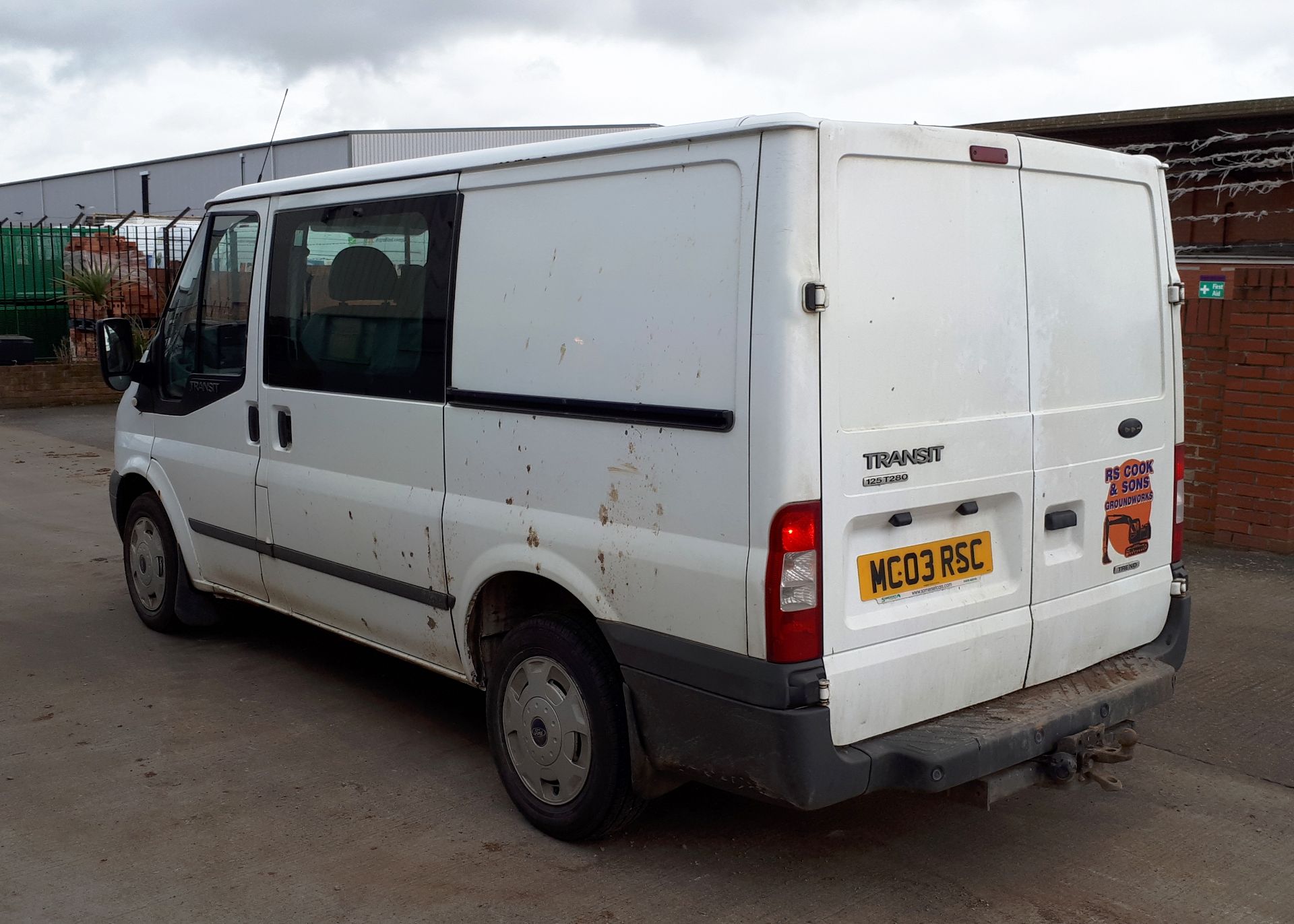 Ford Transit 125 T280 Trend Crew Cab Van, registration MC03 RSC, first registered 14 March 2012, - Image 3 of 12