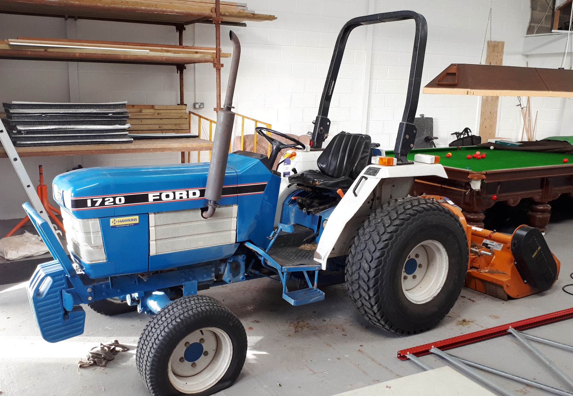 Ford New Holland 1720 Agric Tractor, registration