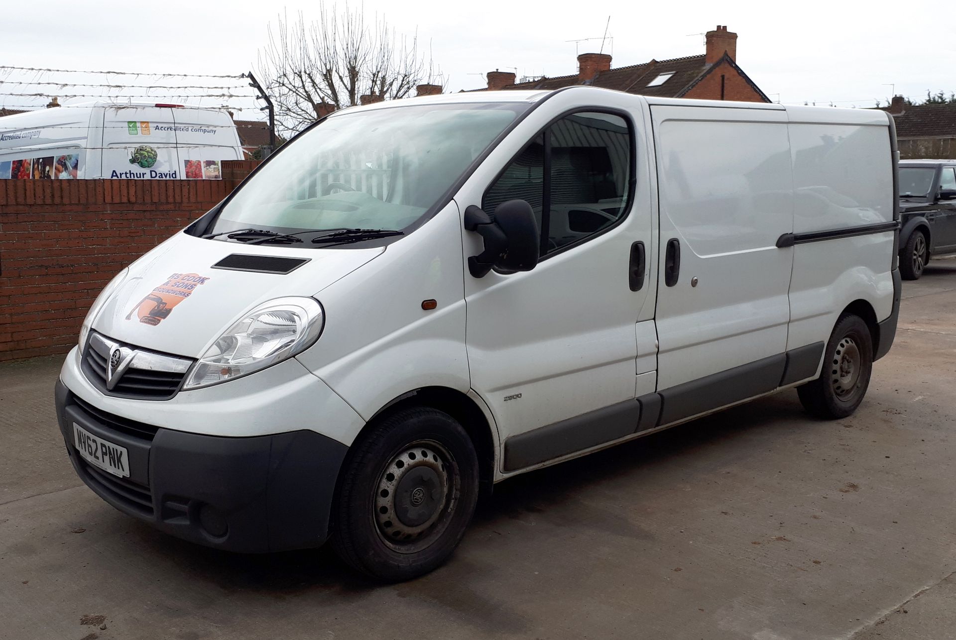 Vauxhall Vivaro 2900 Ecoflex CDTI LWB Panel Van, registration MV62 PNK, first registered 27