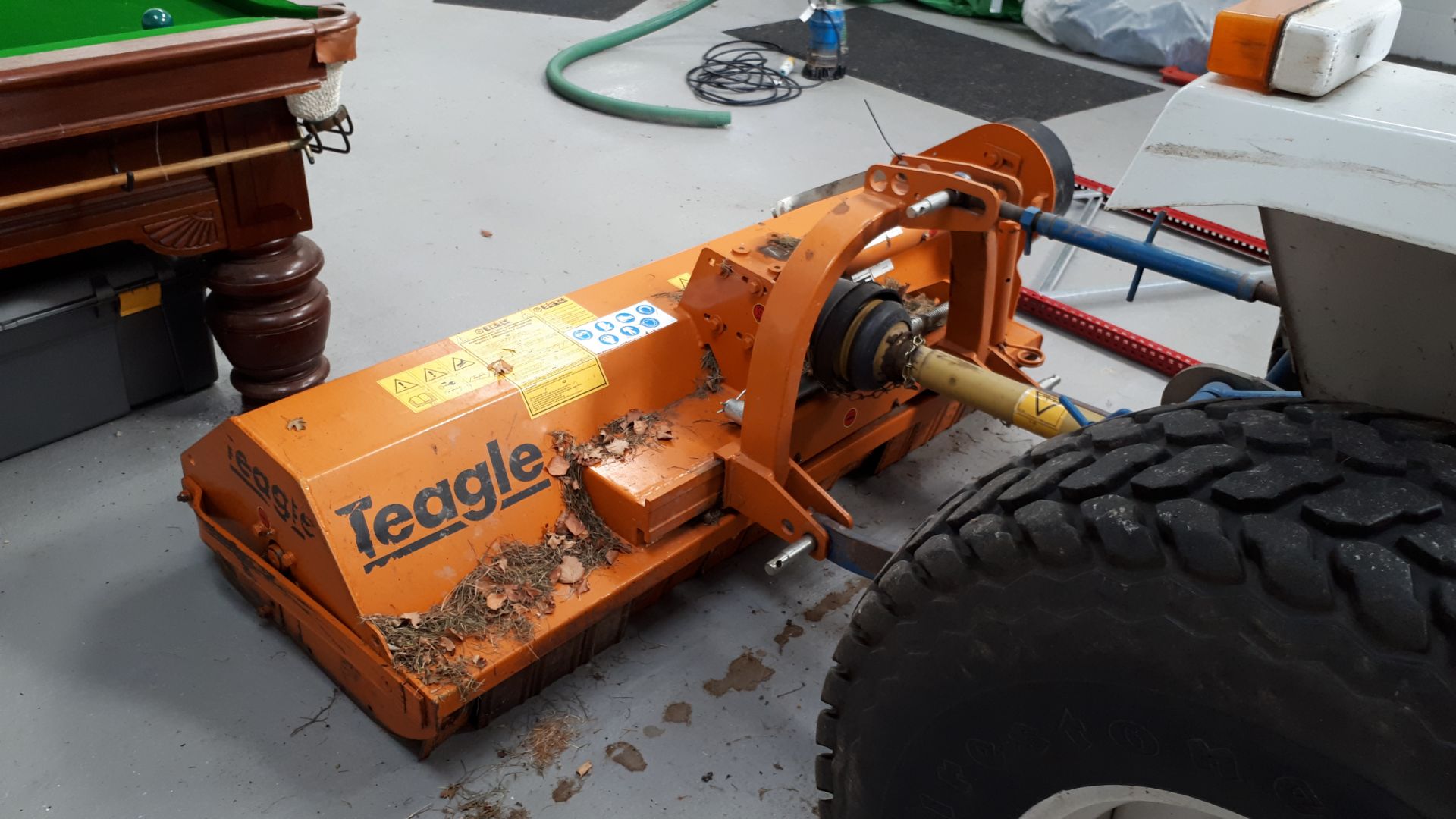 Teagle Park/P160 flail mower, Serial number 645081 - Image 2 of 3