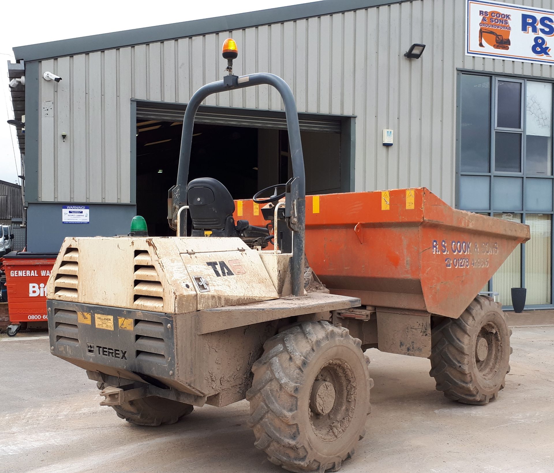 Terex TA6 Dumper, VIN: SLBD1DP0EC5MS3329, year of manufacture 2012, Payload: 6,000KG - Image 5 of 8