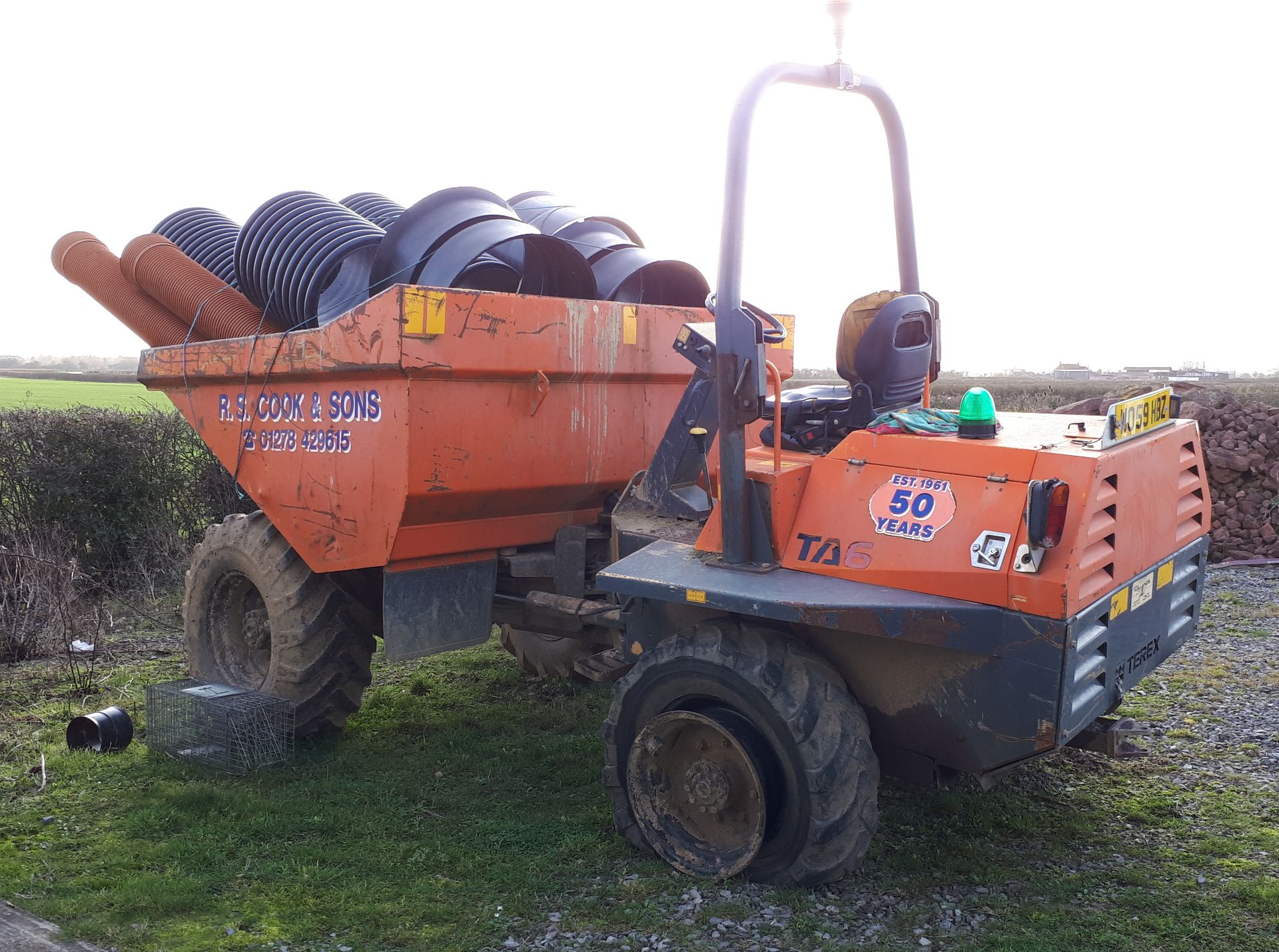 Terex TA6 Dumper, (Advised issue with centre pin). - Image 2 of 4