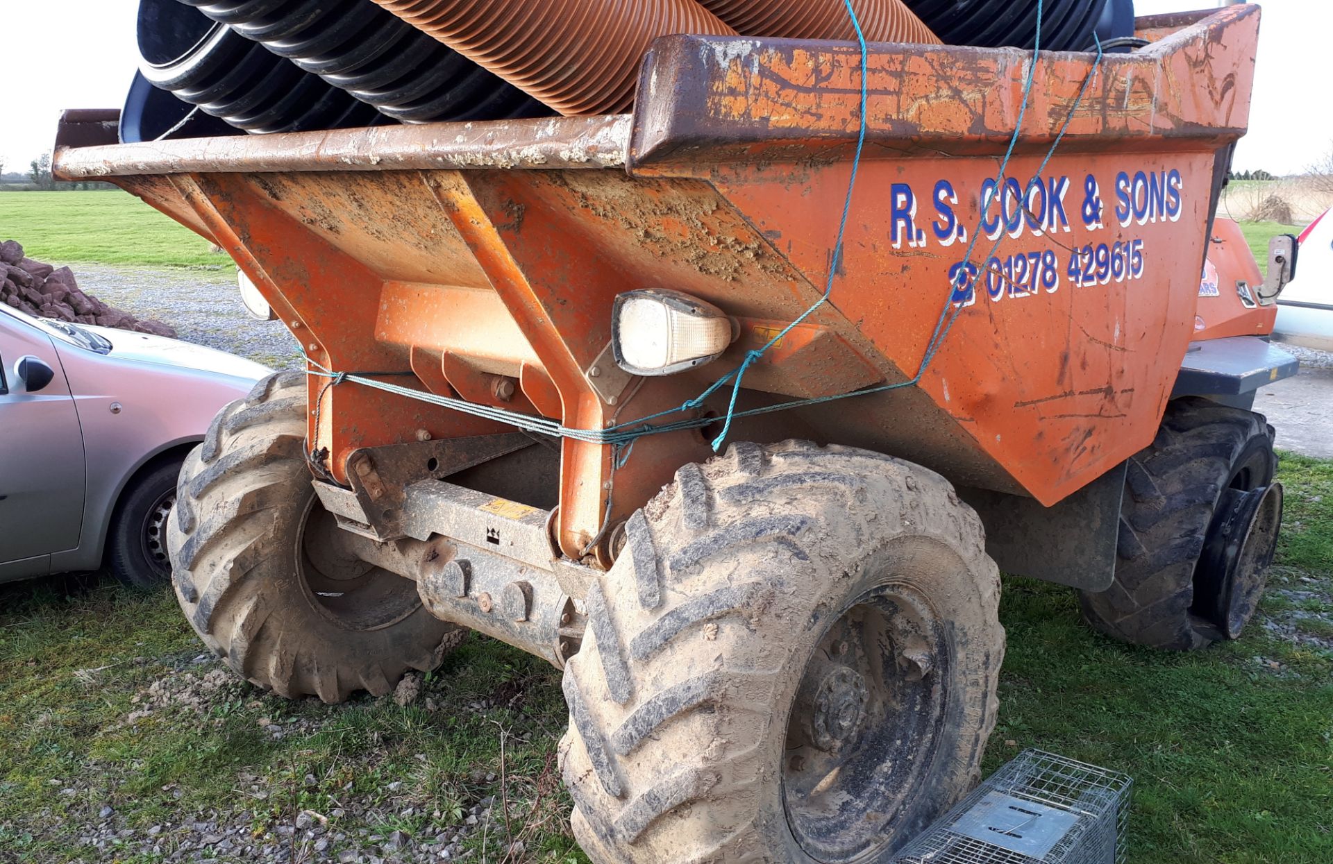 Terex TA6 Dumper, (Advised issue with centre pin). - Image 3 of 4