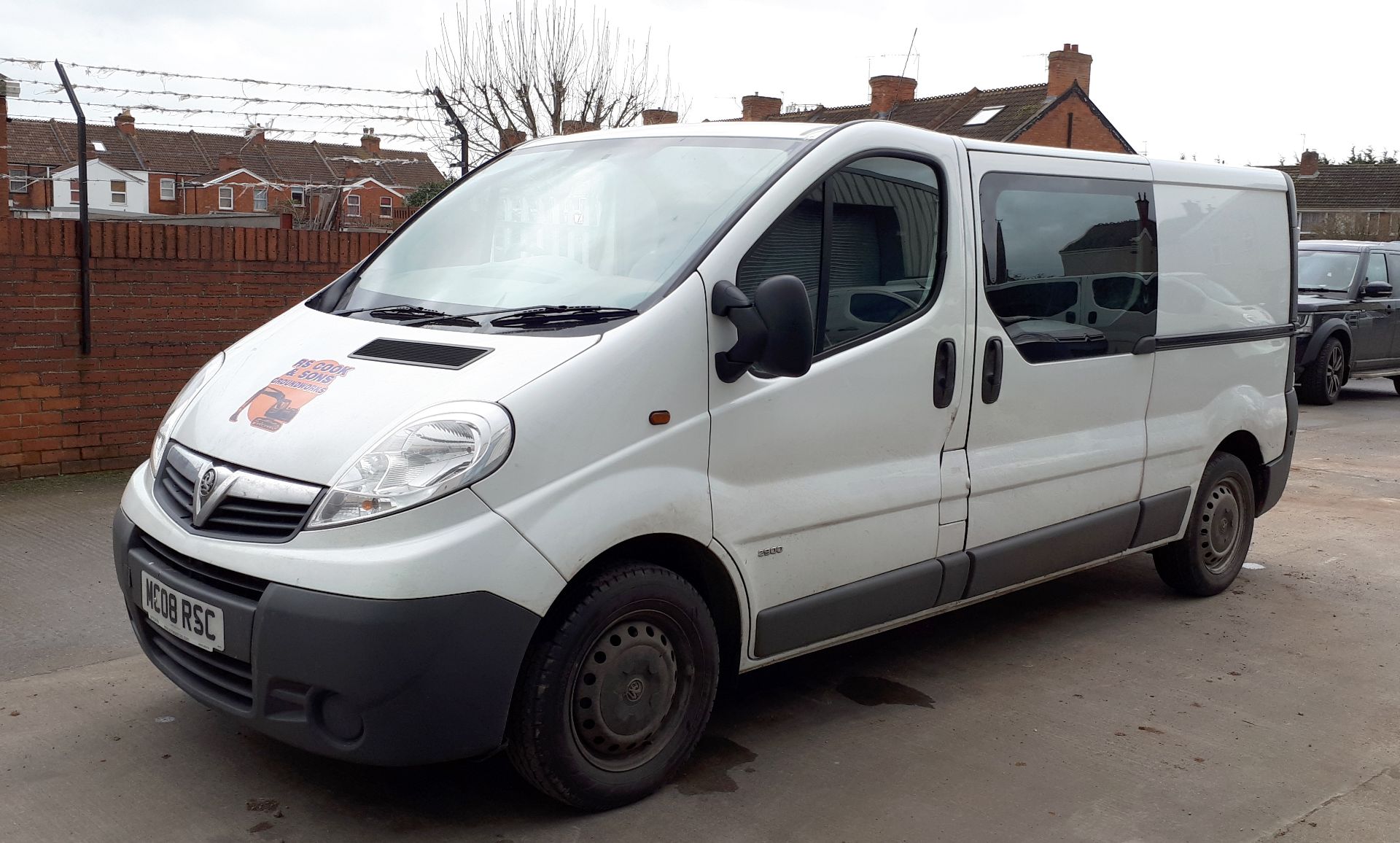 Vauxhall Vivaro 2900 CDTI LWB Panel Van, registration MC08 RSC, first registered 17 April 2014, V5