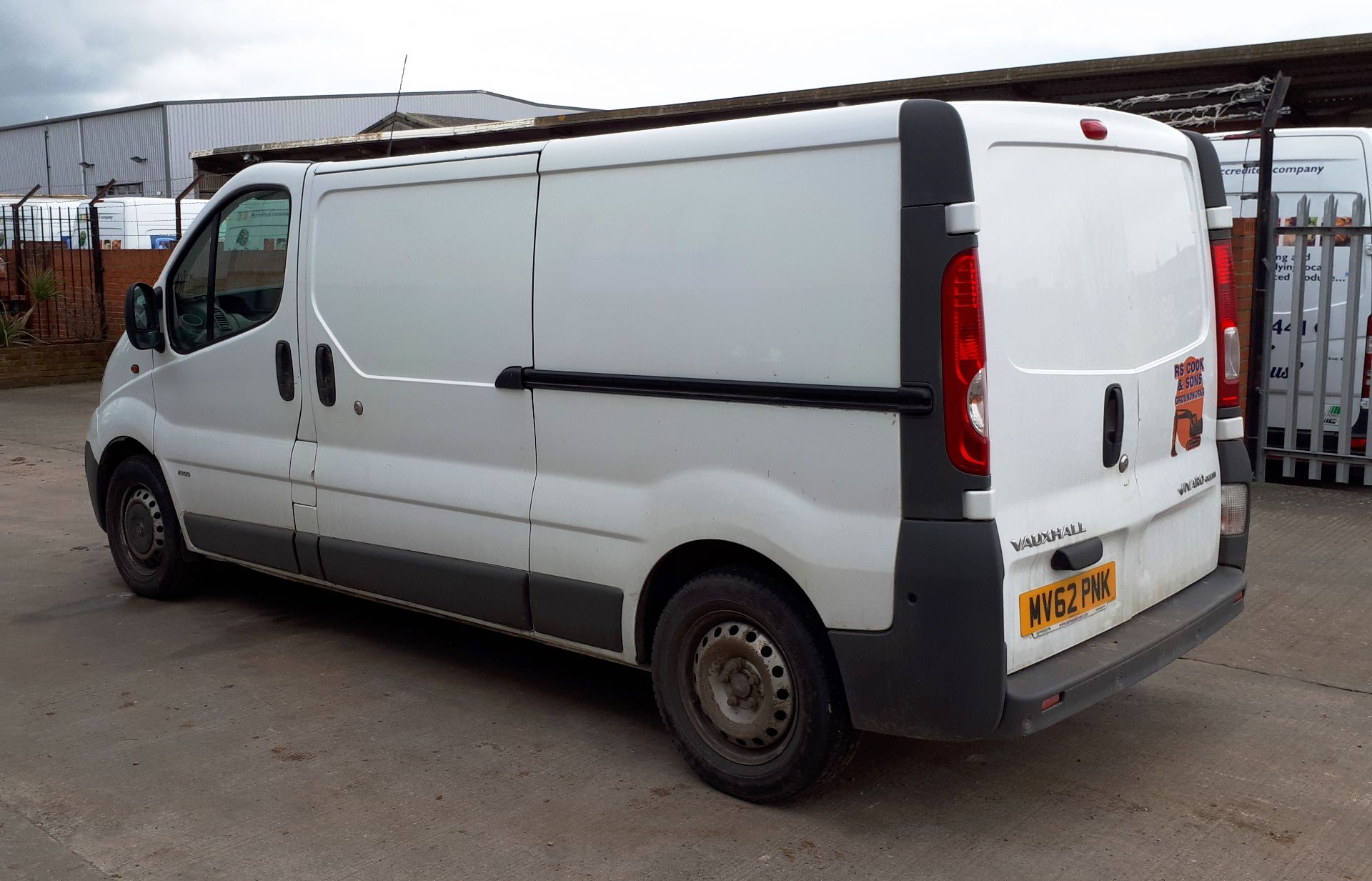 Vauxhall Vivaro 2900 Ecoflex CDTI LWB Panel Van, registration MV62 PNK, first registered 27 - Image 3 of 11