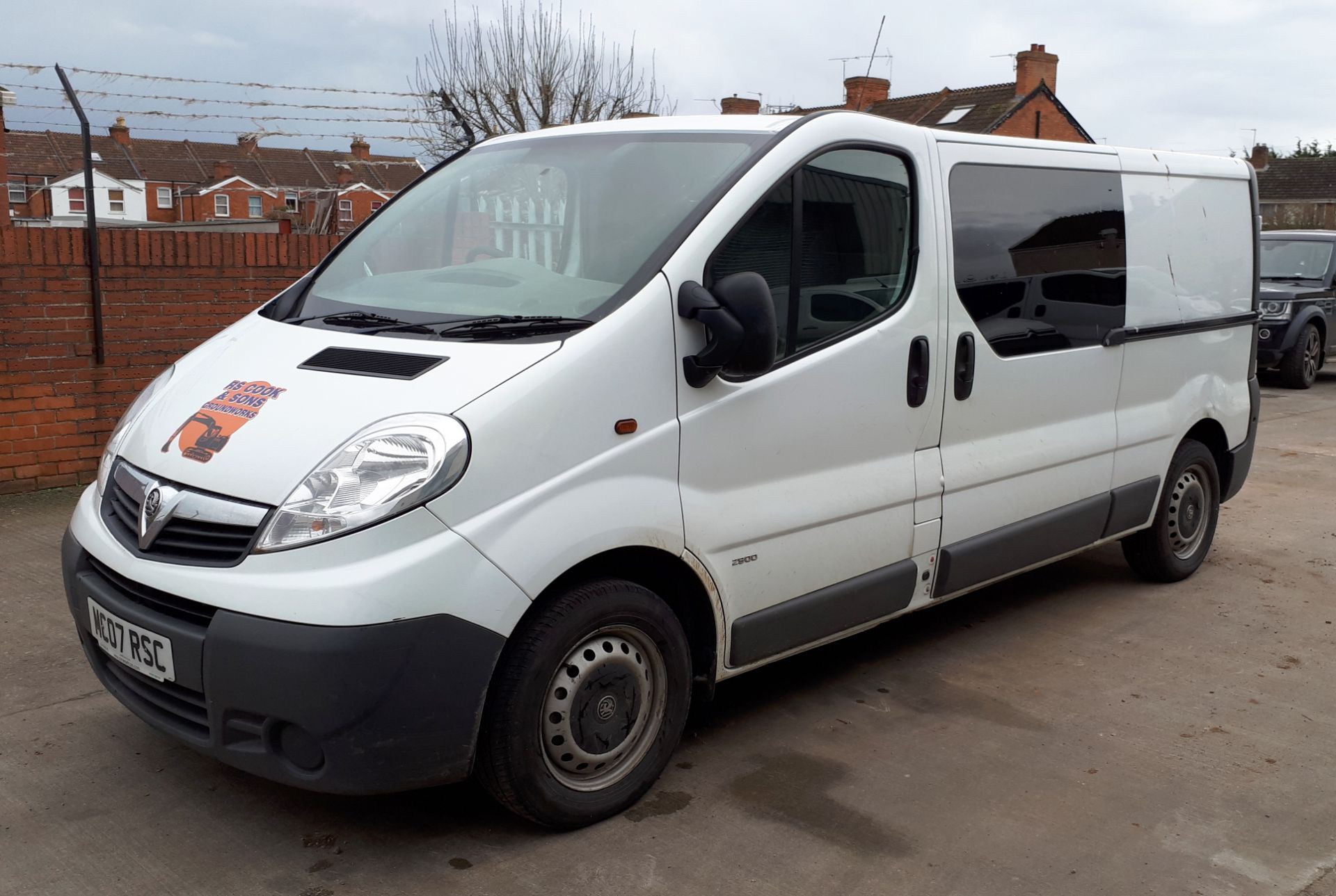 Vauxhall Vivaro 2900 CDTI LWB Panel Van, registration MC07 RSC, first registered 22 May 2014, V5