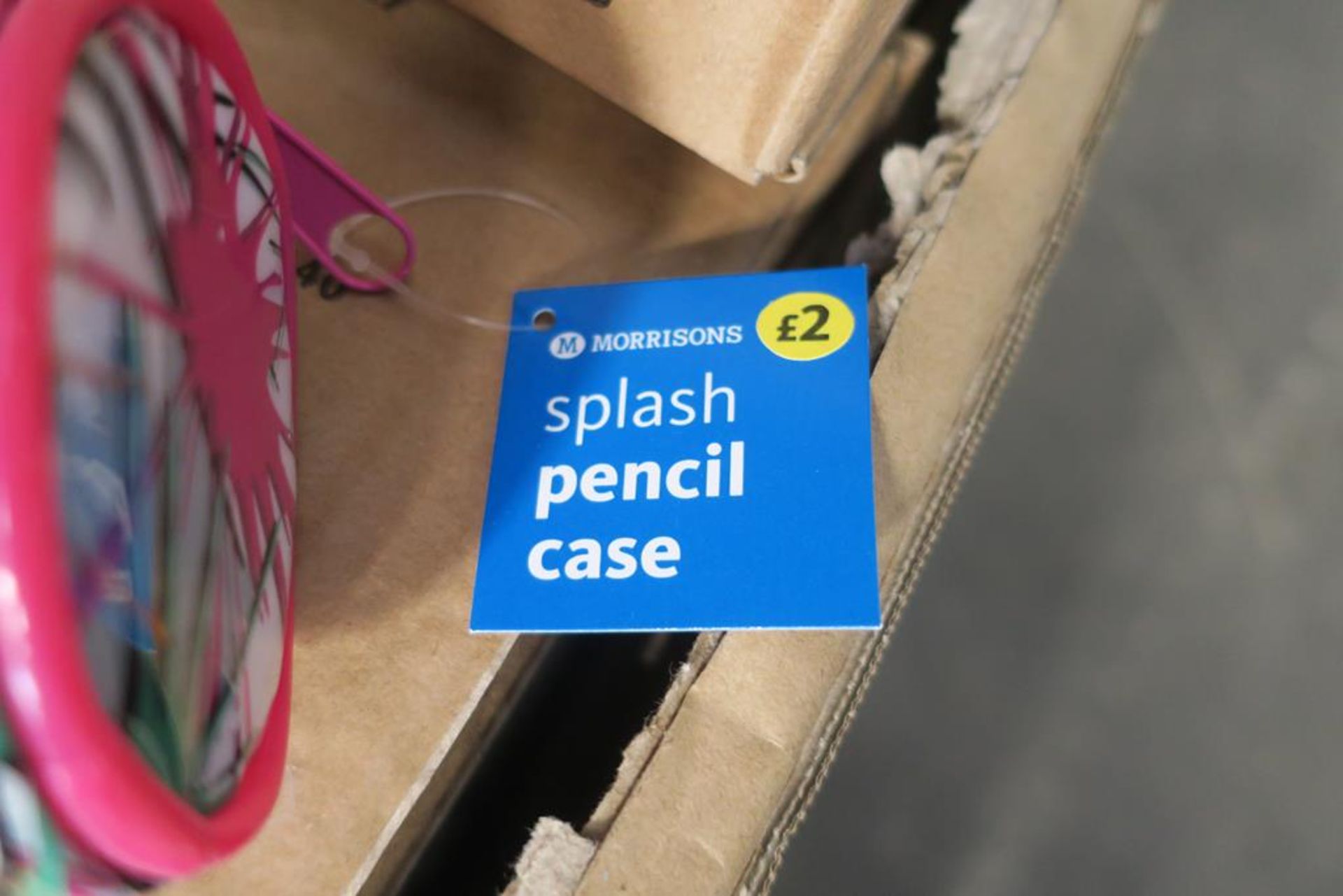 A pallet to contain a quantity of Splash Pencil Cases. Please note there is a £10 plus VAT Lift - Image 4 of 4