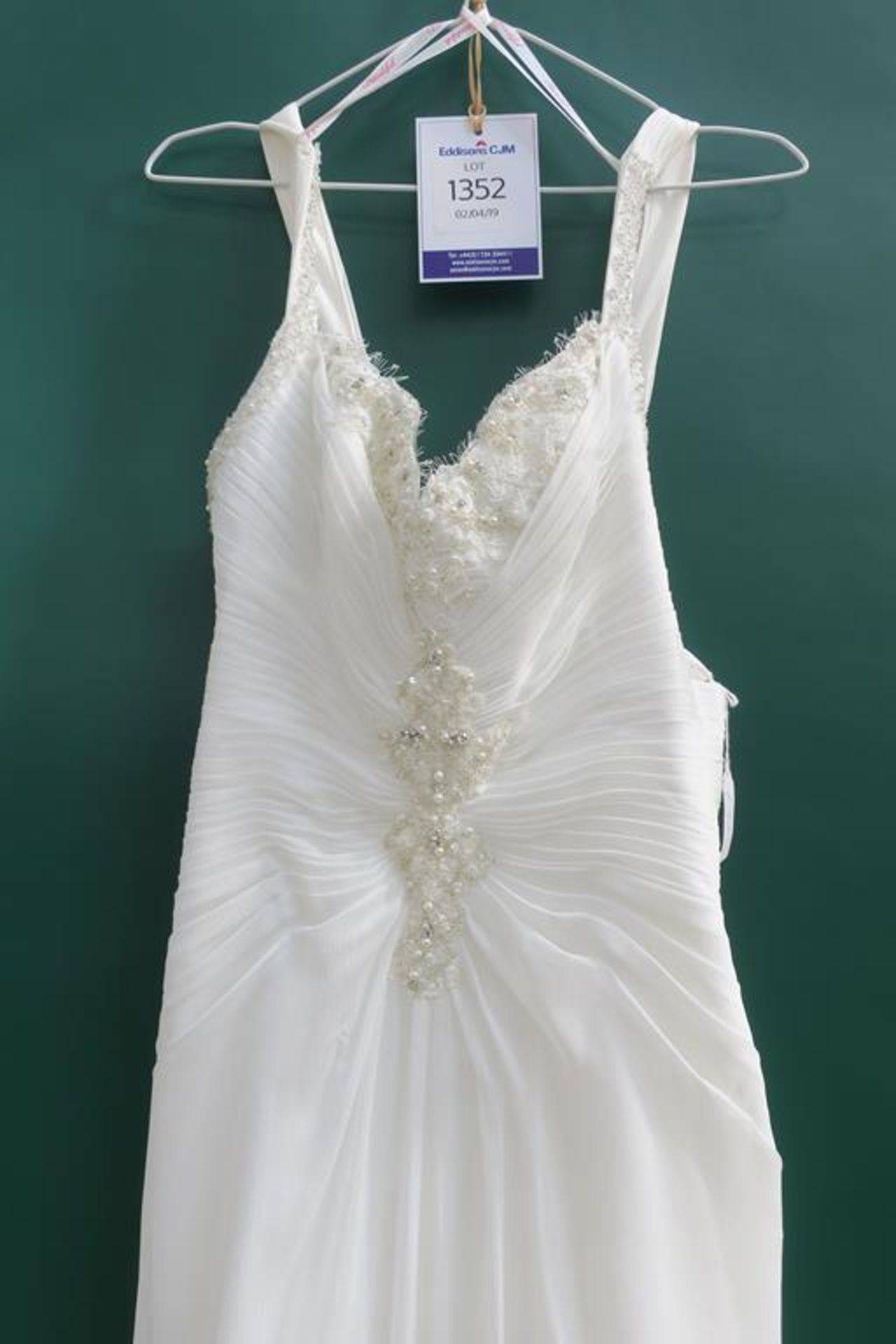 * 'Beautiful' Wedding Dress UK Size 8 (RRP £795) - Image 2 of 4