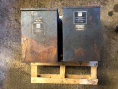 * 100 KVA LOUTH W/S TRANSFORMERS (CONTROL PANEL RANGE). Please note this lot is located in Barton