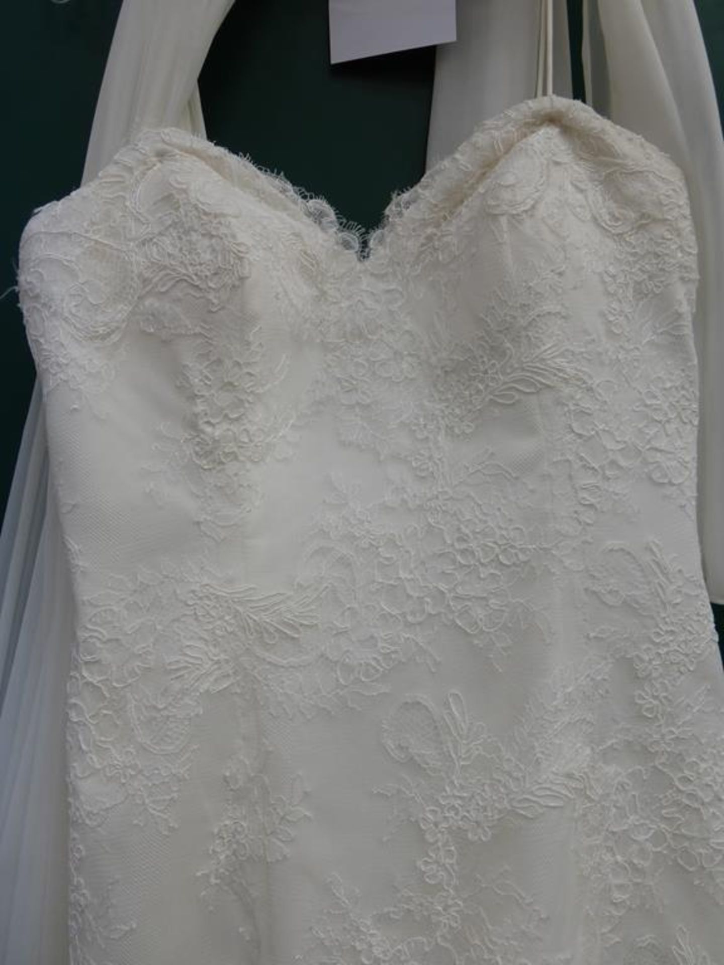 * Victoria Jane by Ronald Joyce Wedding Dress UK Size 10 (RRP £1400) - Image 2 of 3