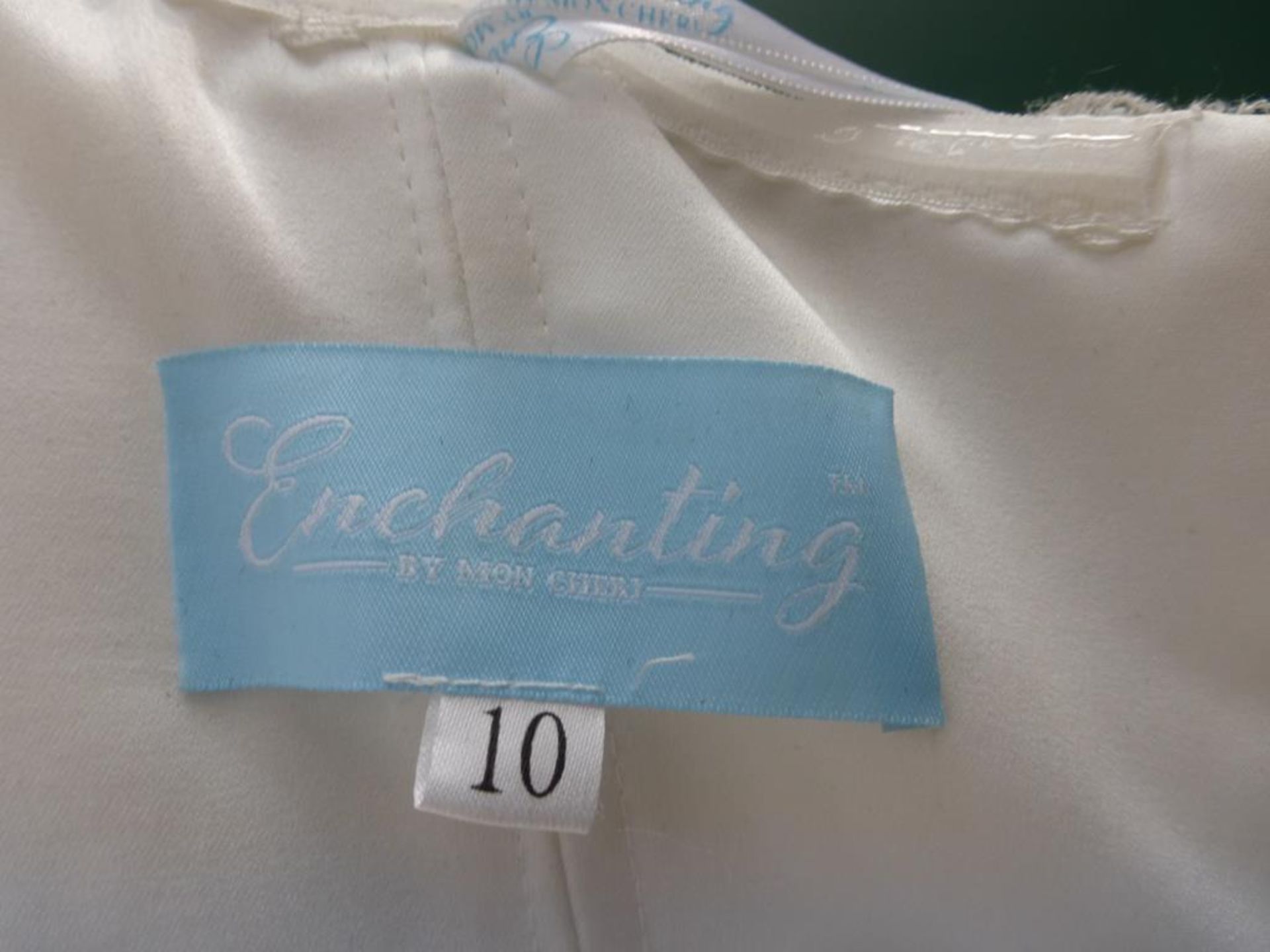 * Enchanting by Mon Cheri Wedding Dress UK Size 12 (RRP £1060) - Image 5 of 5