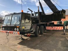 * 50 TONNE GROVE CRANE TM750E - YEAR 1989. Please note this lot is located in Barton upon Humber. To