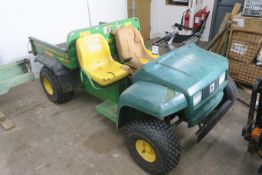 A John Deere Gator Diesel (possible starter problem)