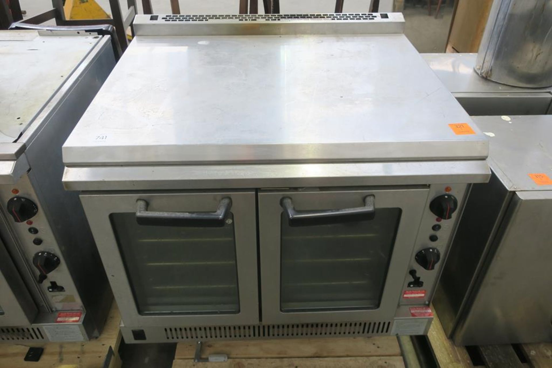 * A Double Falcon G2112/2 Stainless Steel Convection Oven (split down on to two pallets). Please - Image 2 of 3