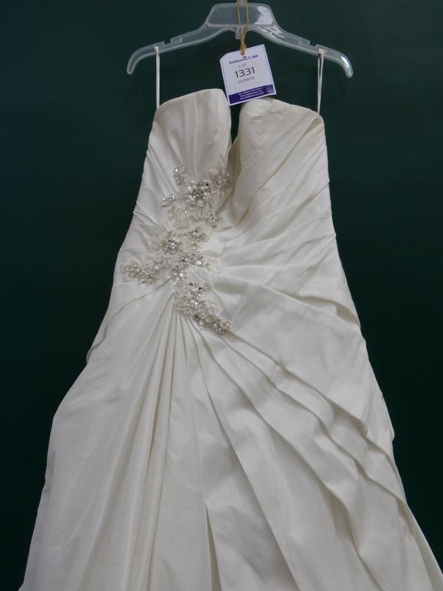 * 'Blue' Wedding Dress UK Size 14 (RRP £870) - Image 2 of 4
