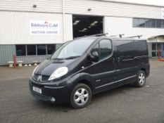 * A Renault Trafic SL27 Sport DCi 5-A LGV Panel Van in Black. 1996cc Diesel, comes with Built In Tom