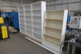 * 4 x Book Cupboards. Please note there is a £10 plus VAT Lift Out Fee on this lot.