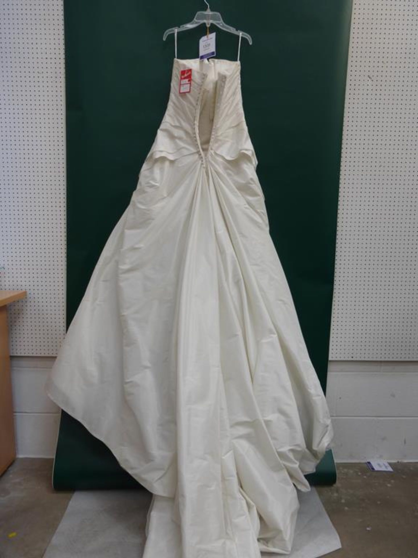 * 'Blue' Wedding Dress UK Size 14 (RRP £870) - Image 3 of 4