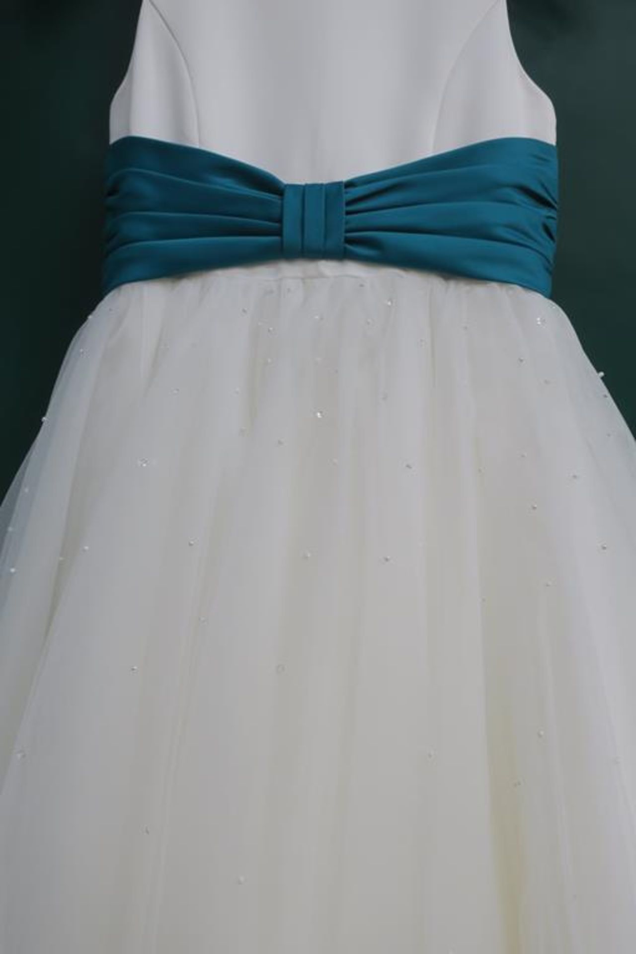 * Seven Flower Girl Dresses. Brands to include Romantica and Eden Princess. Labelled Sizes range - Image 7 of 10