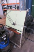 A Ritapparaten SVAN Industrial Style Technical Drawing Board
