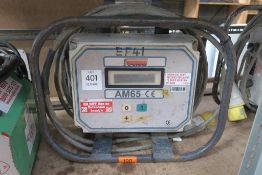 * A Fusion AM65 Electro Fusion Welder (unit only)