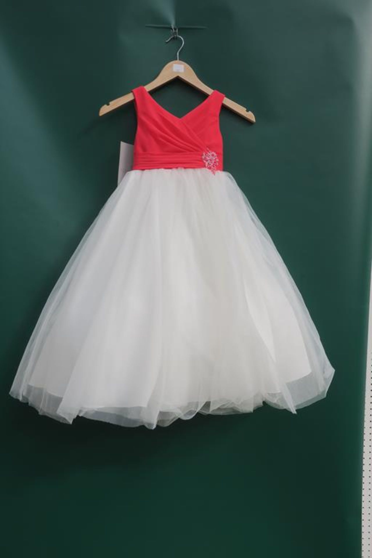 * Seven Flower Girl Dresses. Brands to include Romantica and Eden Princess. Labelled Sizes range - Image 3 of 10