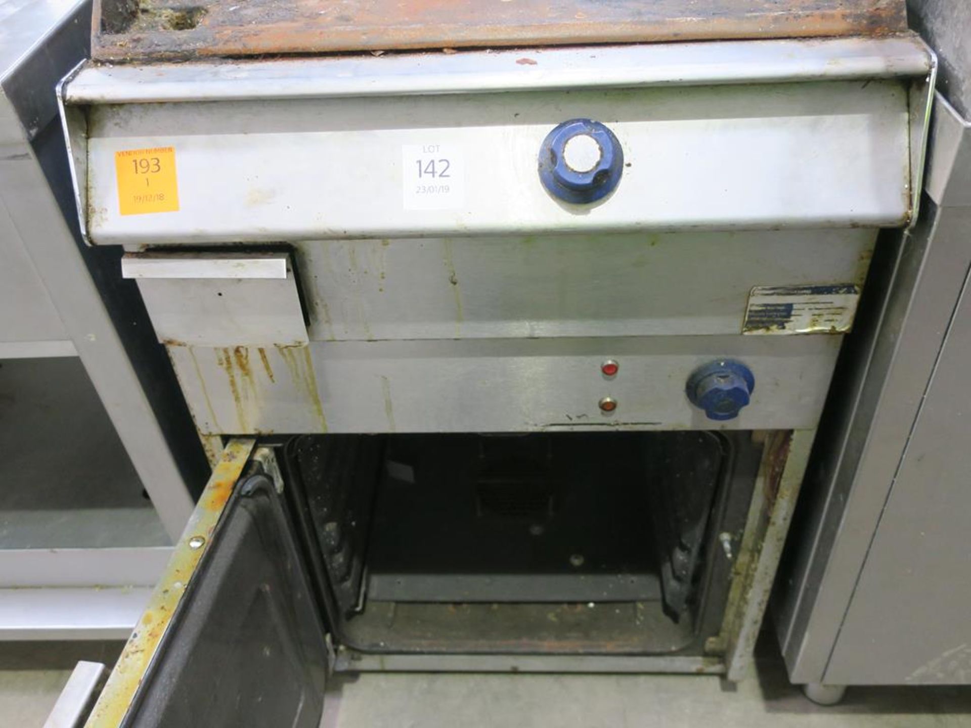 Hot Plate and Oven (make unknown) - Image 2 of 4