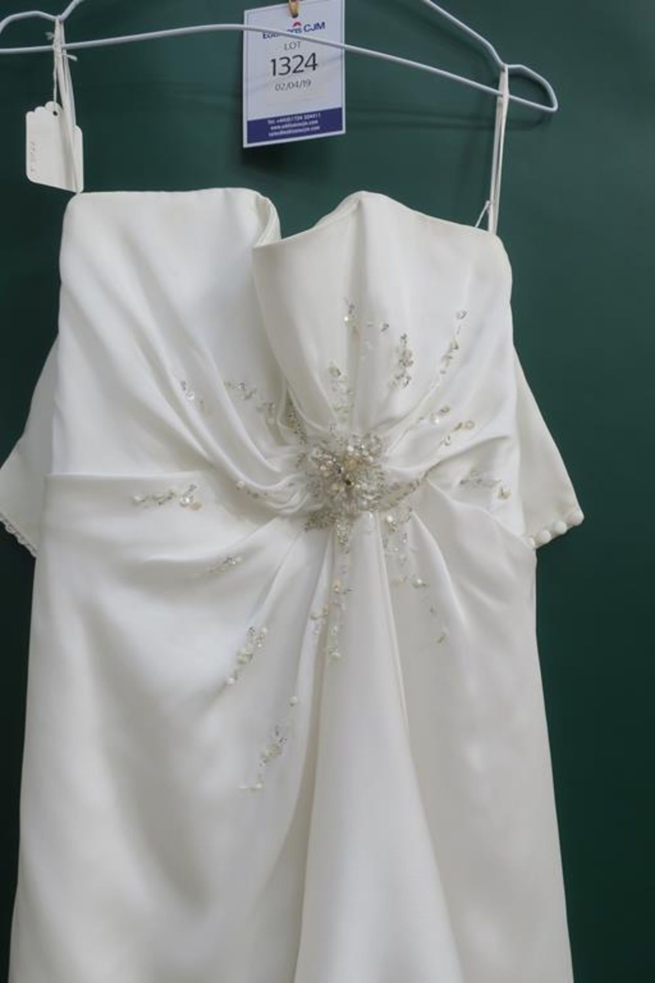* Wedding Dress by "Tia" size 14 (RRP £730) - Image 2 of 6