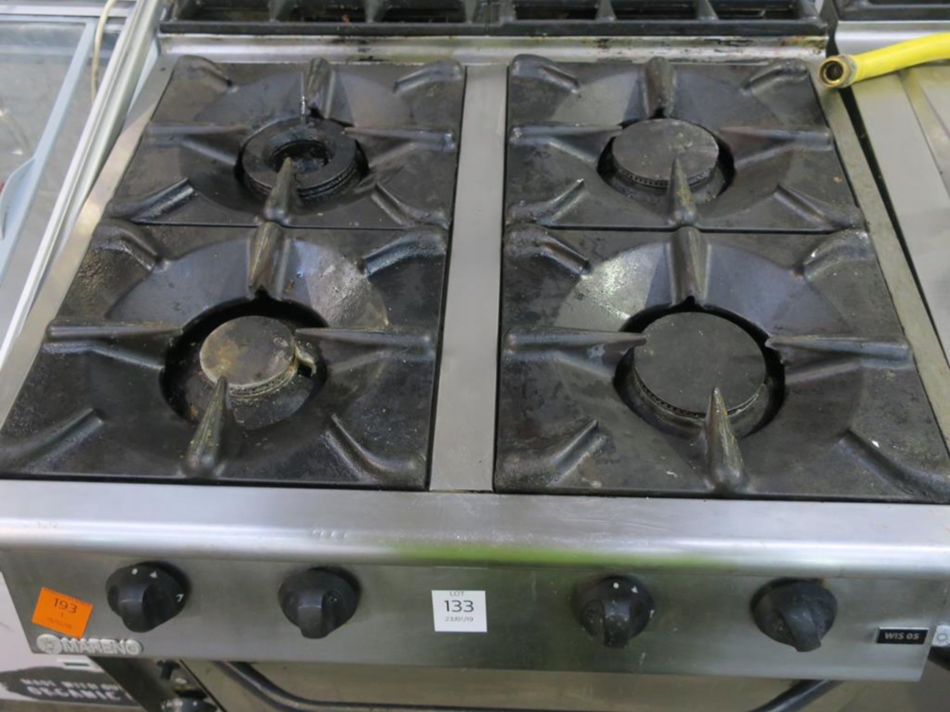 Mareno WIS 05 4 Burner Cooker (Gas) - Image 4 of 4