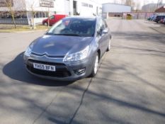 * A Citroen C4 VTR+ Coupe 1598cc Petrol. Date of First Registration 30/09/2009, Number of Former
