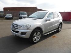A Mercedes Benz ML 4x4 Half Leather Interior Automatic/Bluetooth and Cruise Control. Date of First