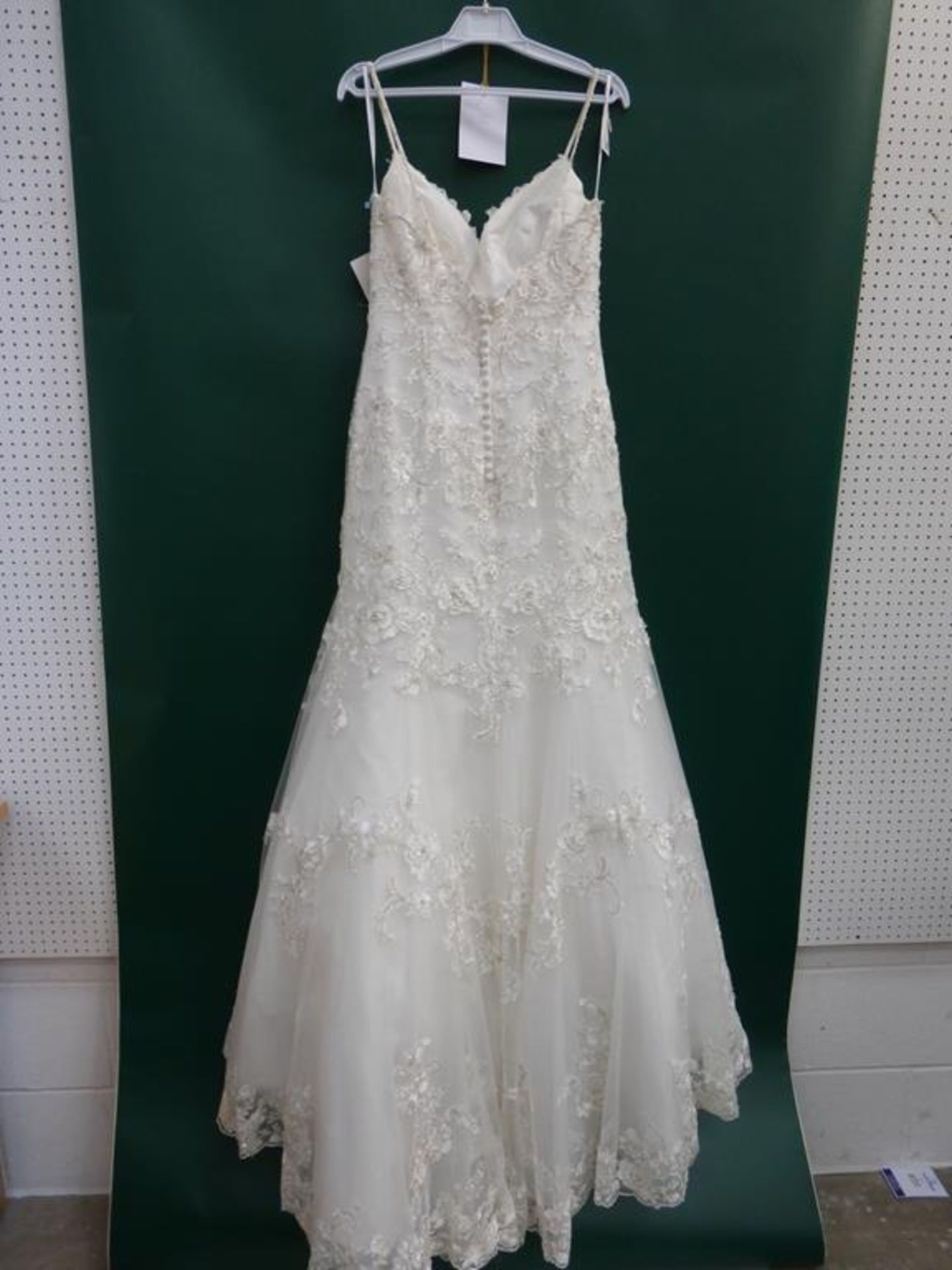* Enchanting by Mon Cheri Wedding Dress UK Size 14 (RRP £1300) - Image 3 of 4