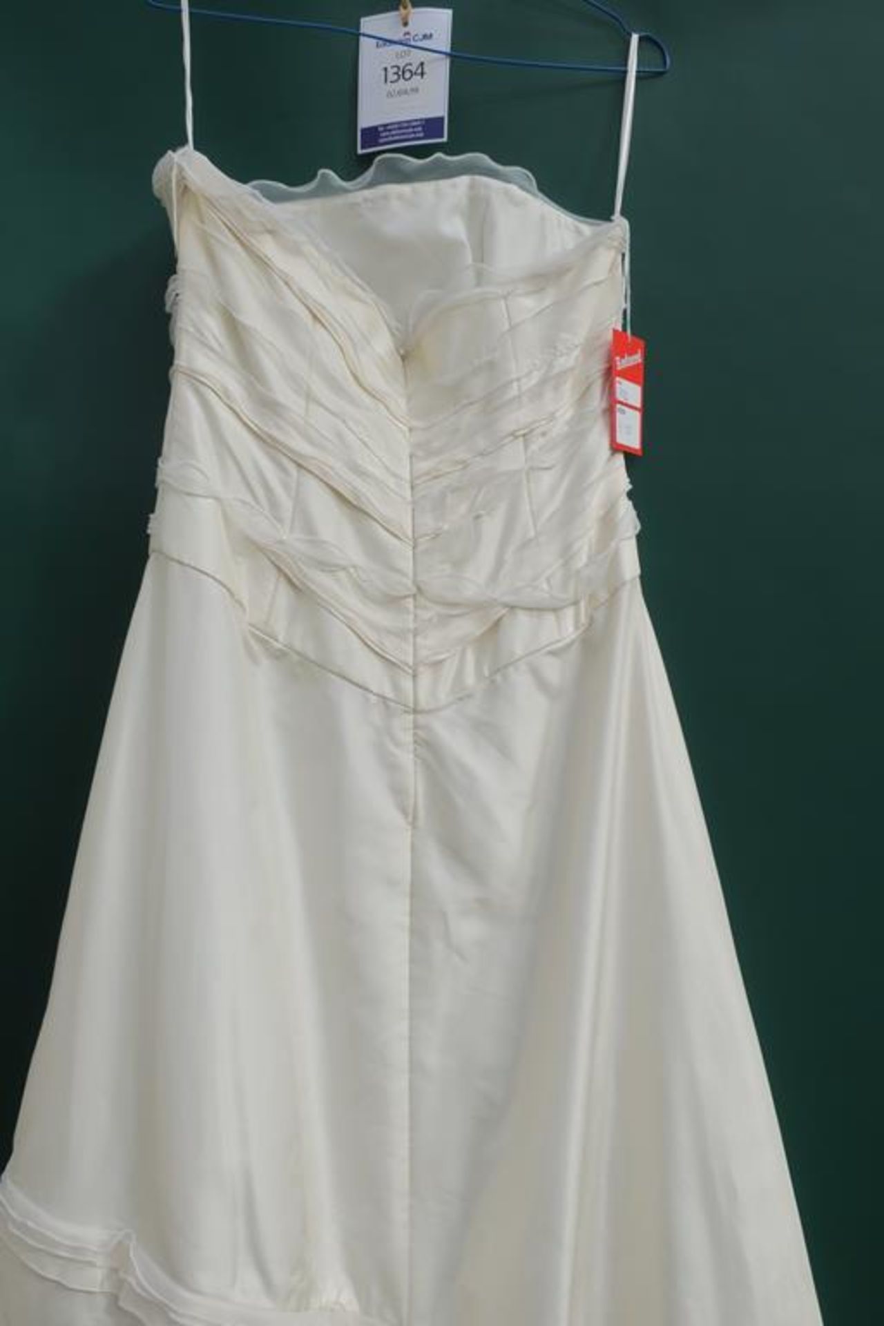 * Wedding Dress (Make Unknown) UK Size 14 (RRP £950) - Image 4 of 4