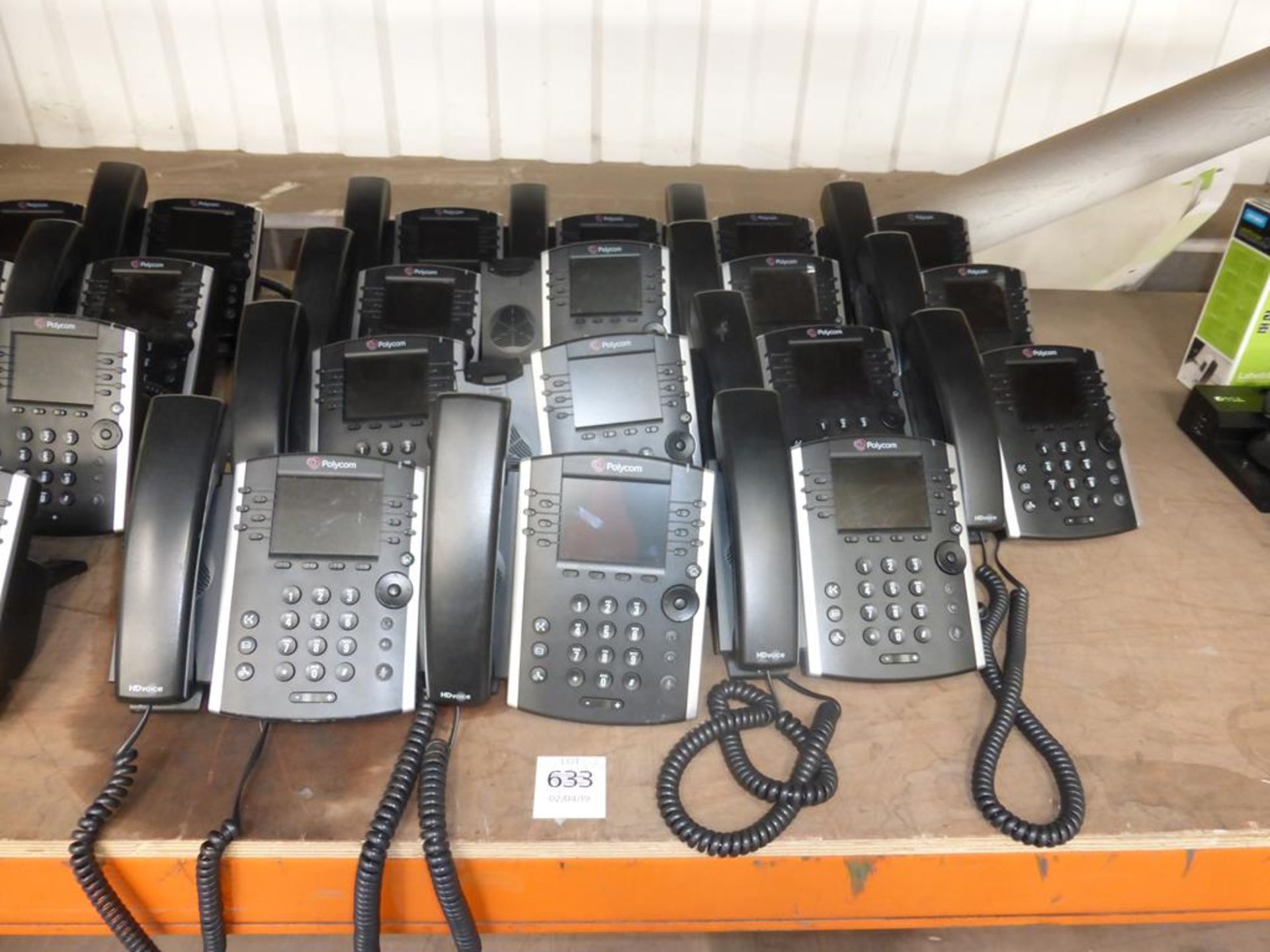 * 15 x Polycom HD Voice VVX 400 Commercial Telephones