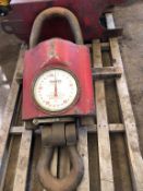 * 50 TONNE LOAD TESTER (SALTER). Please note this lot is located in Barton upon Humber. To arrange