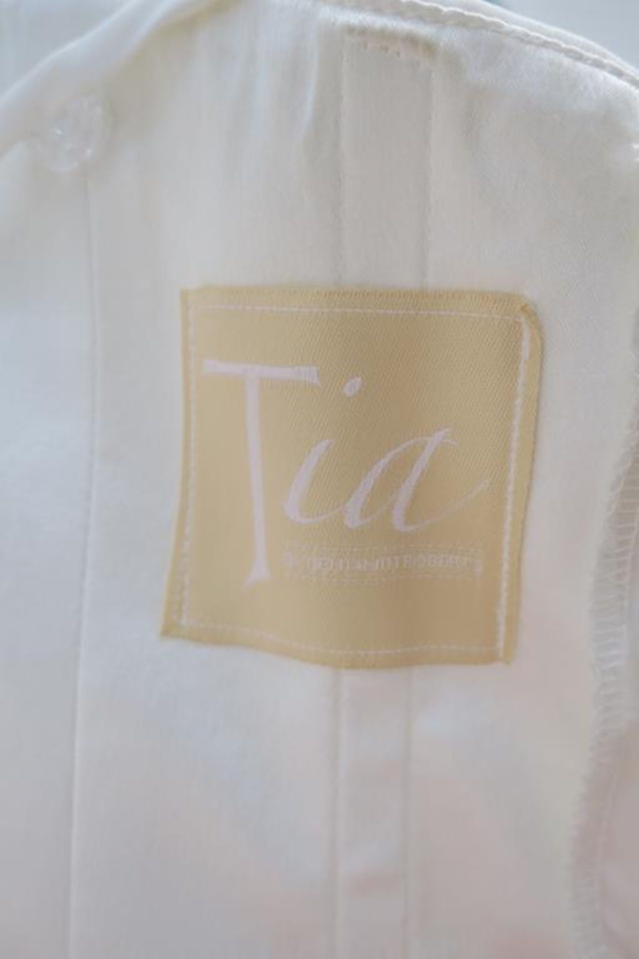 * Wedding Dress by "Tia" size 14 (RRP £730) - Image 6 of 6