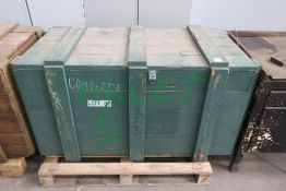 A Large Wooden Storage/Transport Box. Please note there is a £5 plus VAT lift out fee on this lot