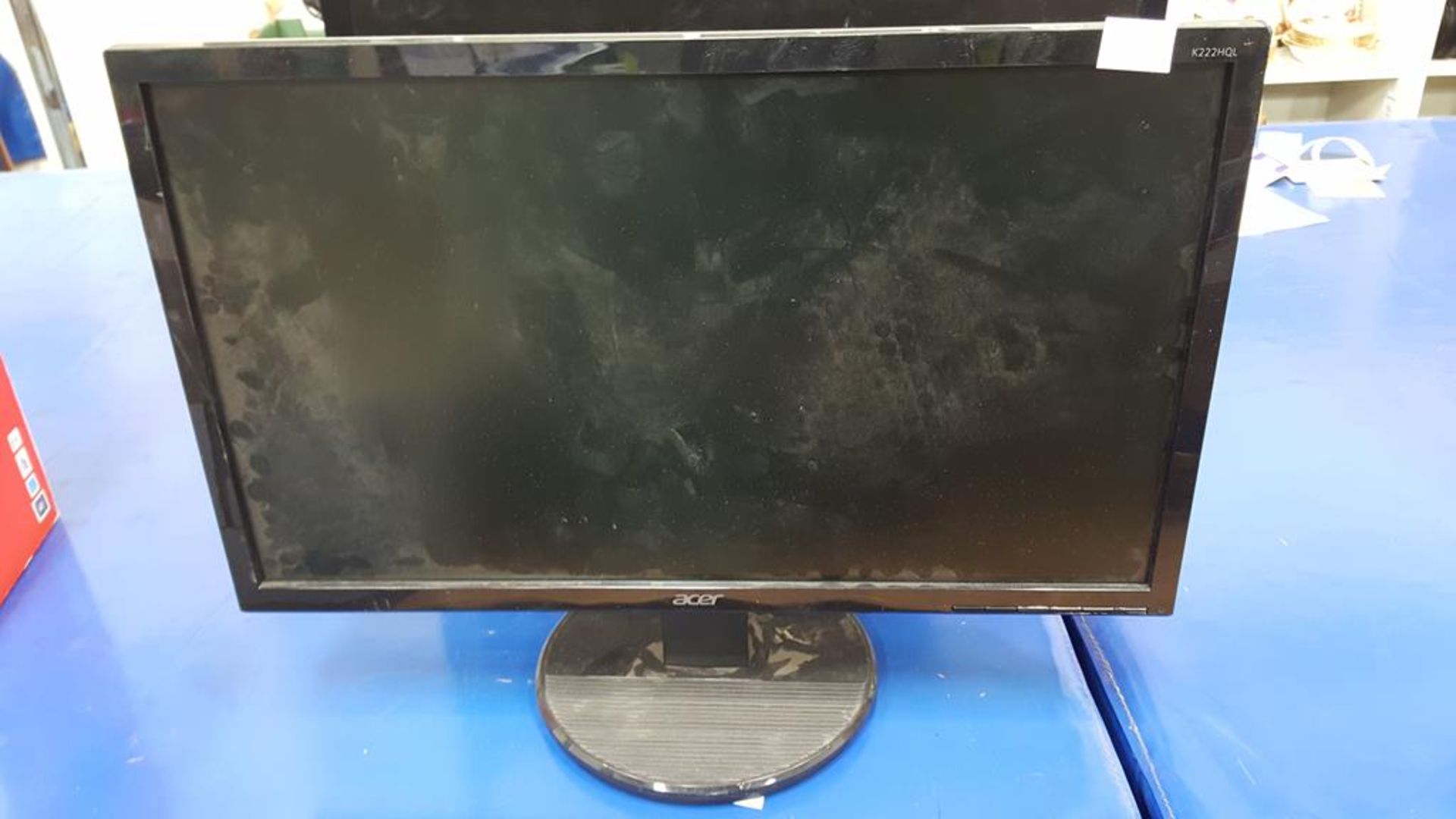 Acer S220HQL LCD Monitor together with an Acer K222HQL LCD Monitor (est £20-£40)