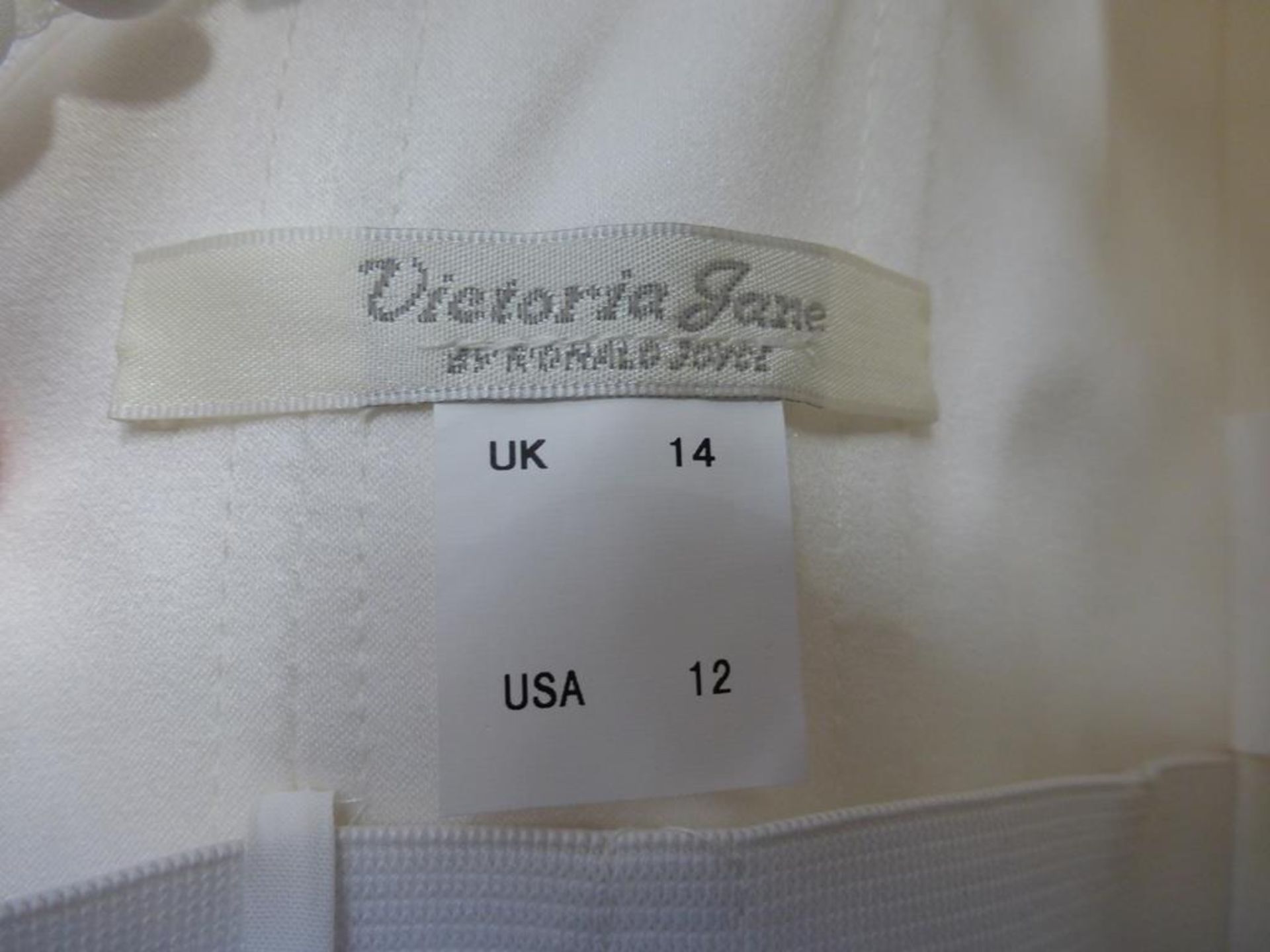 * Victoria Jane by Ronald Joyce Wedding Dress UK Size 14 (RRP £1120) - Image 4 of 4
