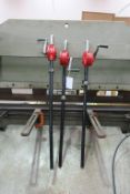 * 3 x Barrel Pumps, Hand Operated