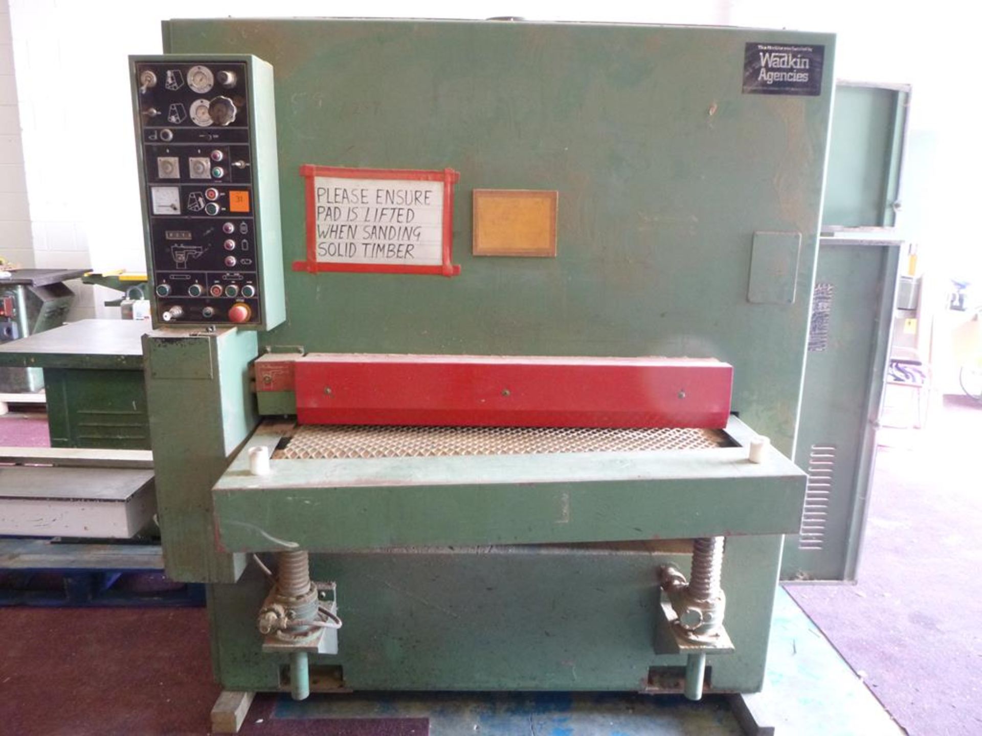 * Wadkin Stemac Wide Belt Sander - Bild 2 aus 8