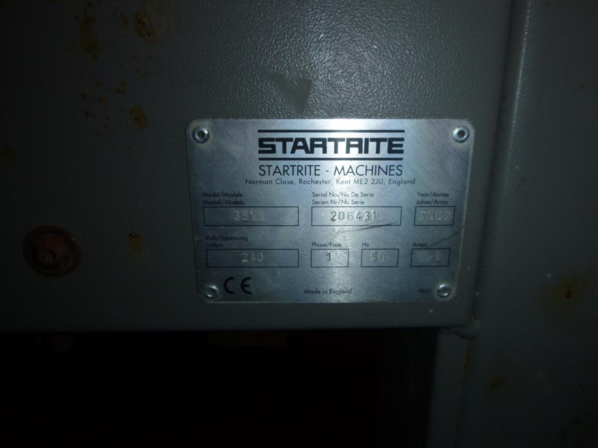 * Startrite 351E Vertical Bandsaw - Image 4 of 6