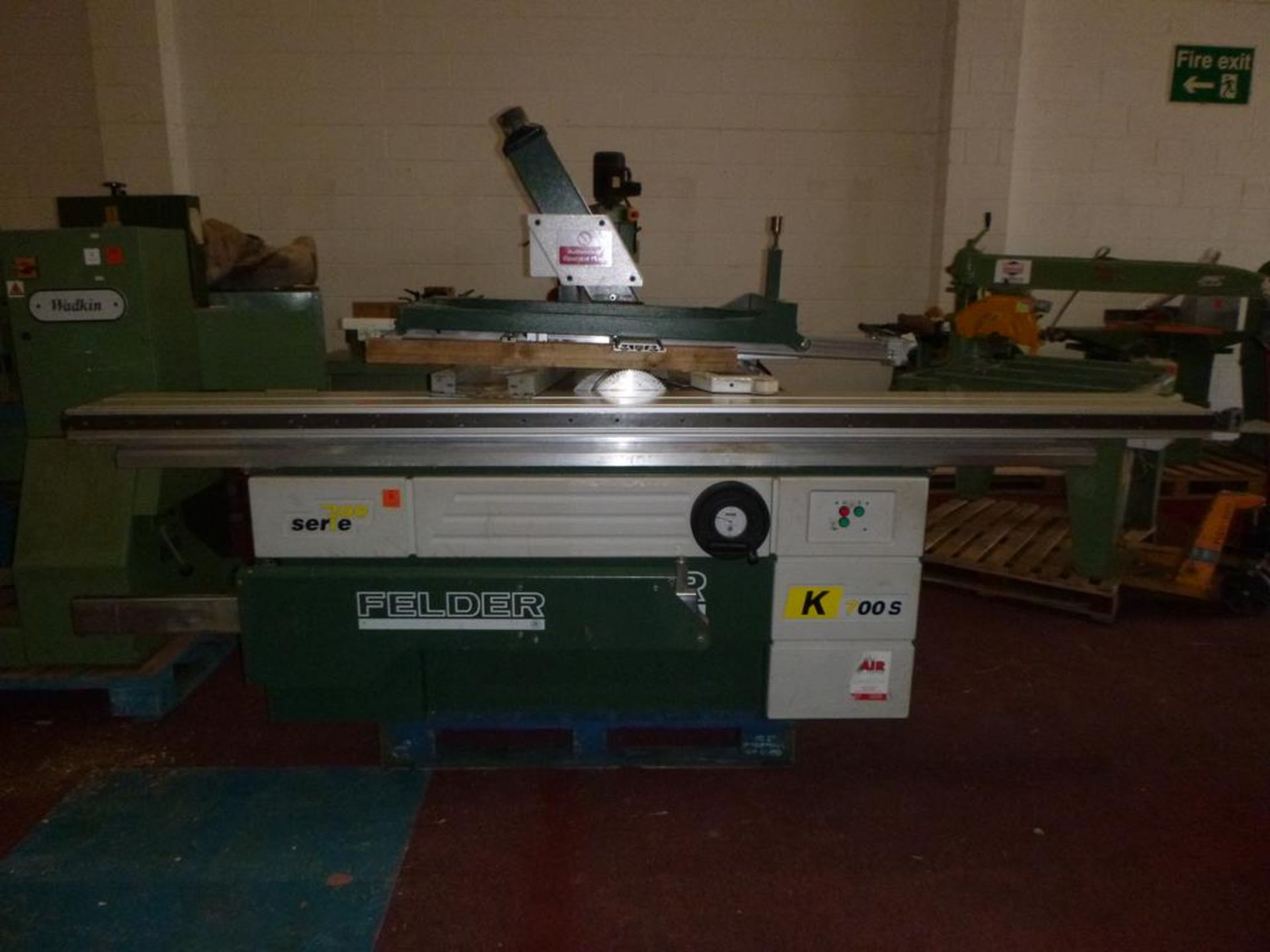 * Felder Sliding Table Panel Saw