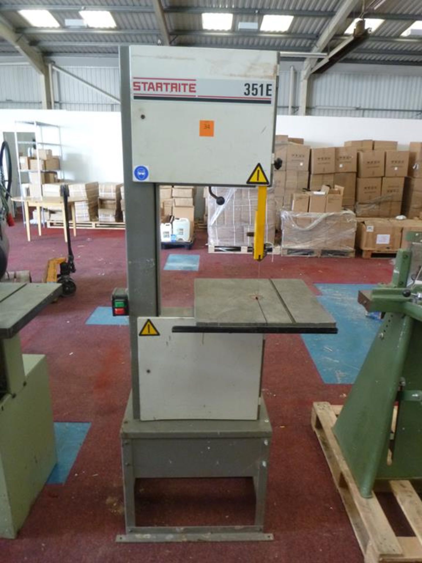 * Startrite 351E Vertical Bandsaw