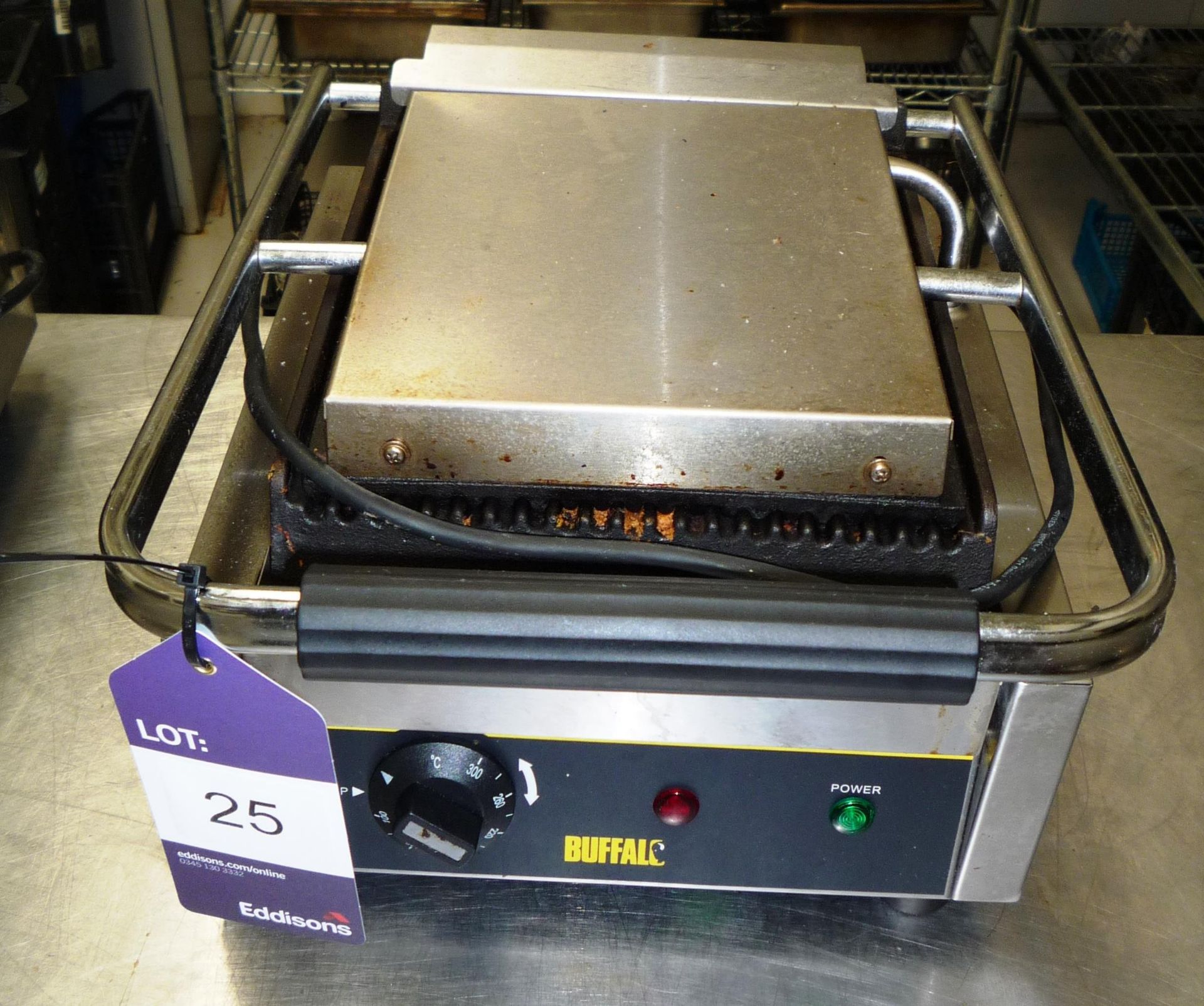 Buffalo CD474 Bistro contact grill – viewing at Un