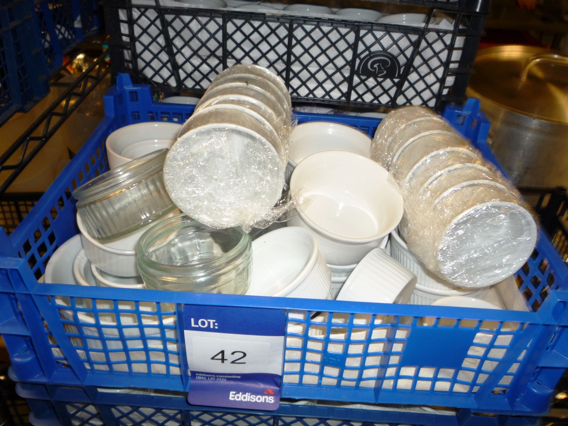 Large quantity of ramekins to 13 baskets – viewing - Image 2 of 2