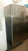 Blizzard stainless steel upright refrigerator – vi